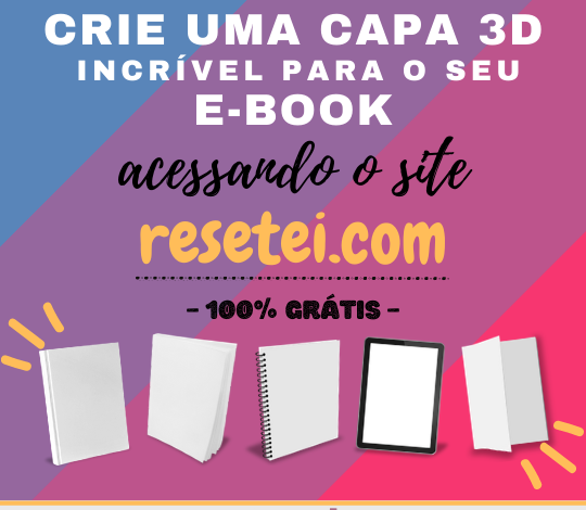 Resetei | Capa 3D